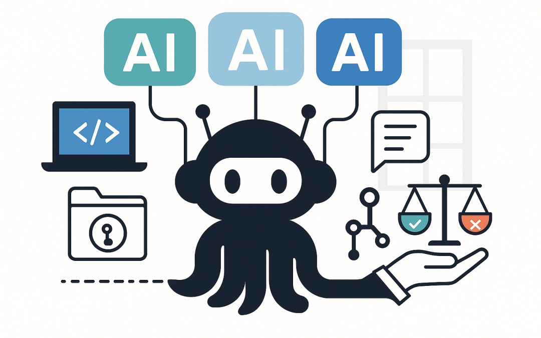 GitHub Copilot adds Claude and Codex—how to standardise dev AI safely